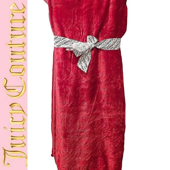 Juicy Couture Home JC Logo Plush Printed Oversized Throw Blanket